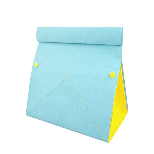  可洗牛皮纸午餐盒袋