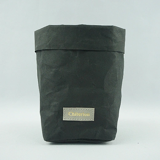  可洗牛皮纸储物篮