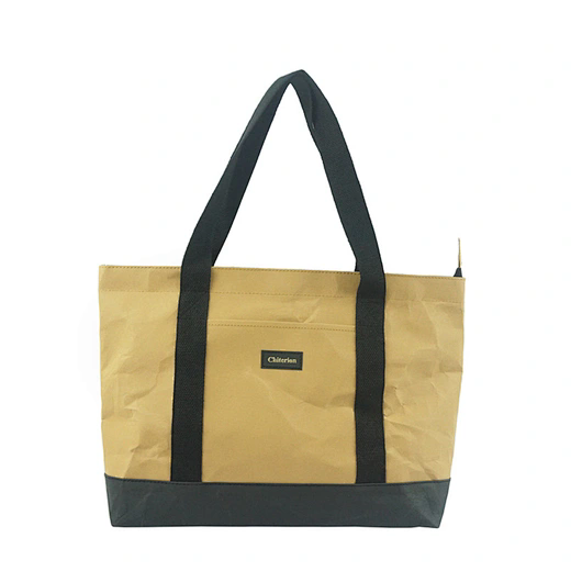  可水洗牛皮纸购物包